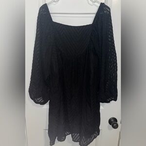 Black Long Sleeve Dress - Never Worn